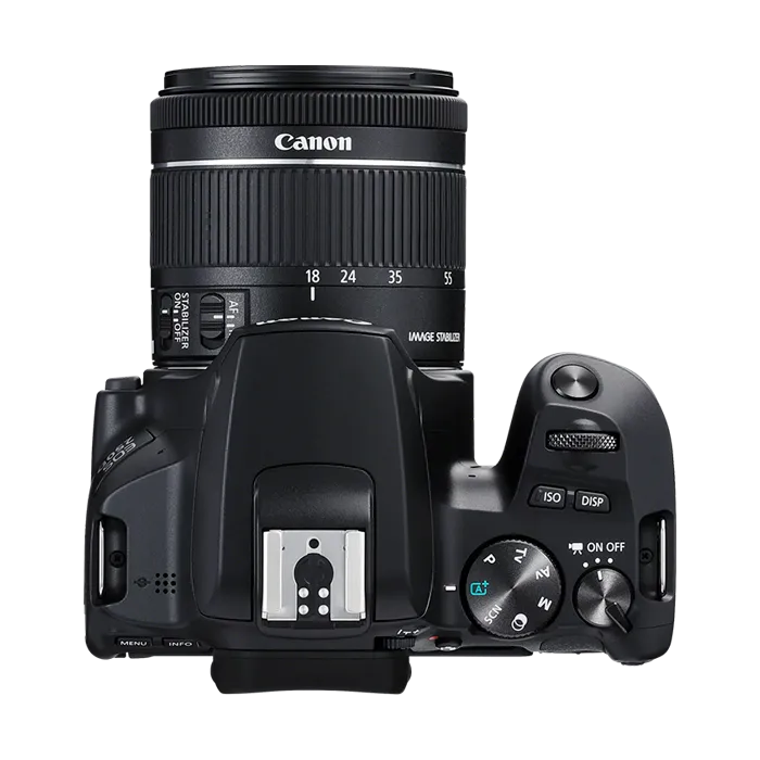 Зеркальный фотоаппарат Canon EOS 250D Kit EF-S 18-55mm f/4.0-5.6 IS STM. Черный   Б/У