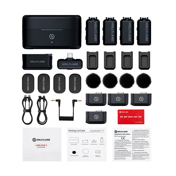 Микрофонная радиосистема Hollyland Lark Max 2 Combo