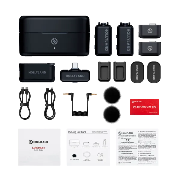 Микрофонная радиосистема Hollyland Lark Max 2 Combo