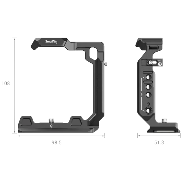 Клетка SmallRig 3639 Half Cage для Sony A7IV / A7SIII / A7RIV / A1