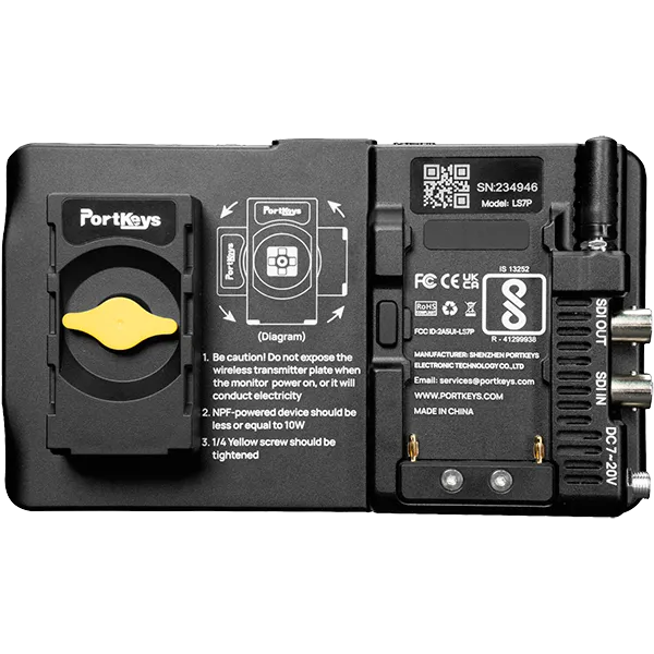 Операторский монитор Portkeys LS7P Чёрный 