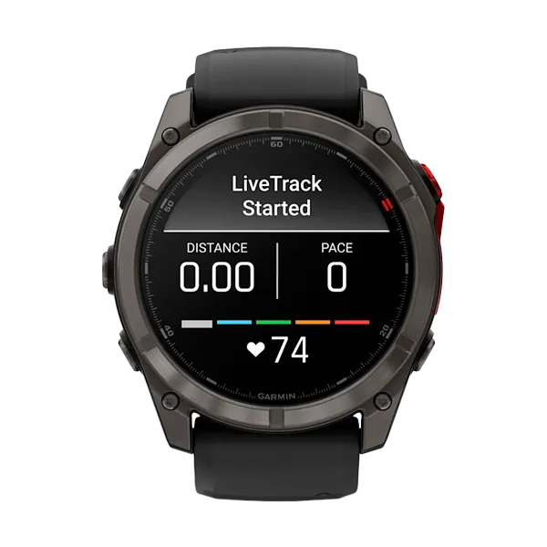 Смарт-часы Garmin Fenix 8 Pro - 51mm MicroLED Sapphire Titanium Carbon Gray