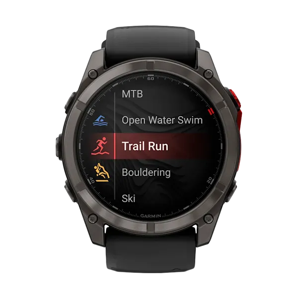 Смарт-часы Garmin Fenix 8 Pro - 51mm MicroLED Sapphire Titanium Carbon Gray
