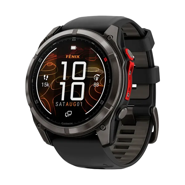 Смарт-часы Garmin Fenix 8 Pro - 51mm MicroLED Sapphire Titanium Carbon Gray