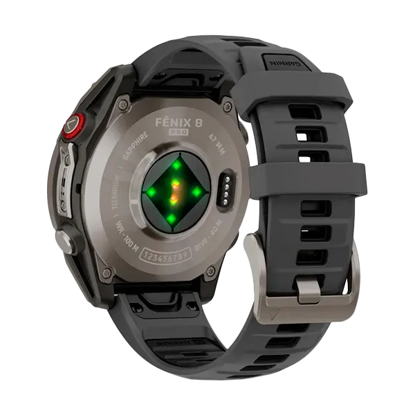 Смарт-часы Garmin Fenix 8 Pro - 47mm Amoled Sapphire Titanium Graphite