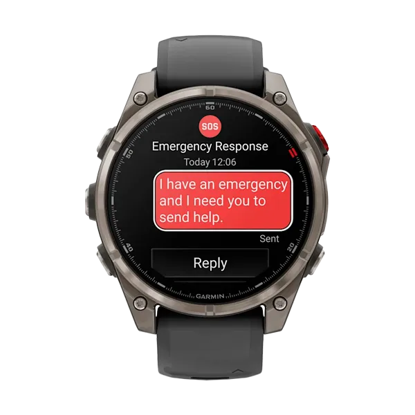 Смарт-часы Garmin Fenix 8 Pro - 47mm Amoled Sapphire Titanium Graphite