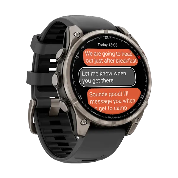 Смарт-часы Garmin Fenix 8 Pro - 47mm Amoled Sapphire Titanium Graphite