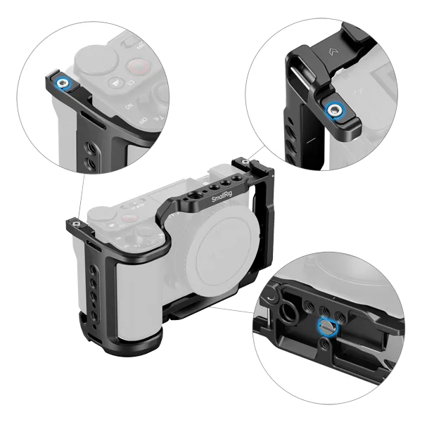 Клетка SmallRig  4867 для камеры ZV-E10 II, клетка и фиксатор кабеля