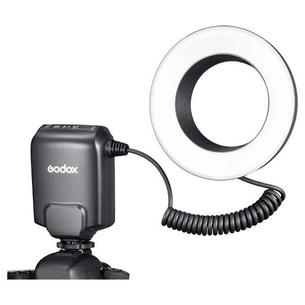 Вспышка для макросъемки Godox ML-150II кольцевая