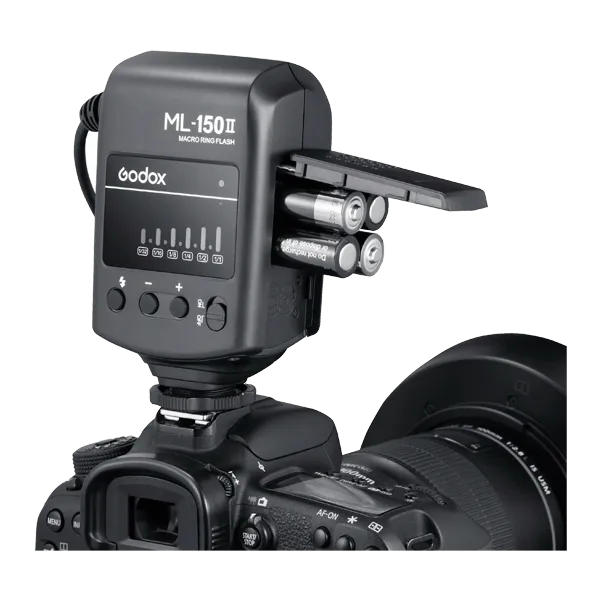 Вспышка для макросъемки Godox ML-150II кольцевая