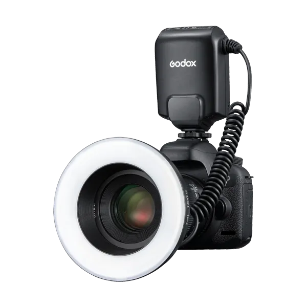 Вспышка для макросъемки Godox ML-150II кольцевая