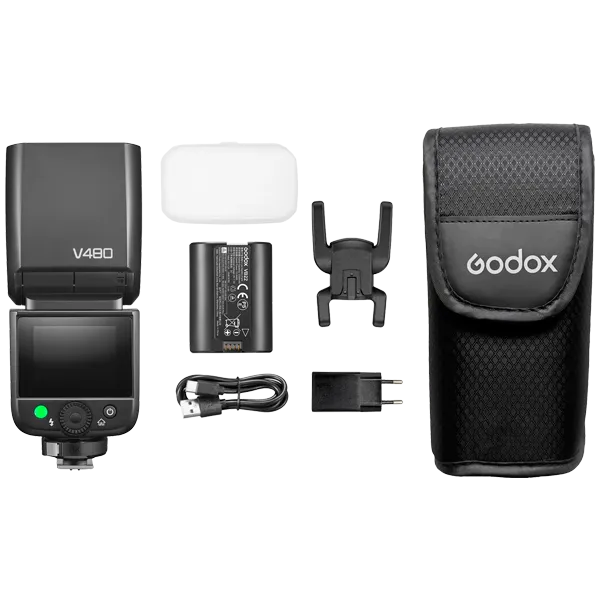 Вспышка накамерная Godox V480C TTL аккумуляторная для Canon