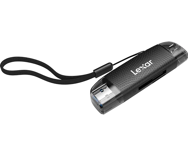 Картридер Lexar SD/MicroSD (USB/USB-C)
