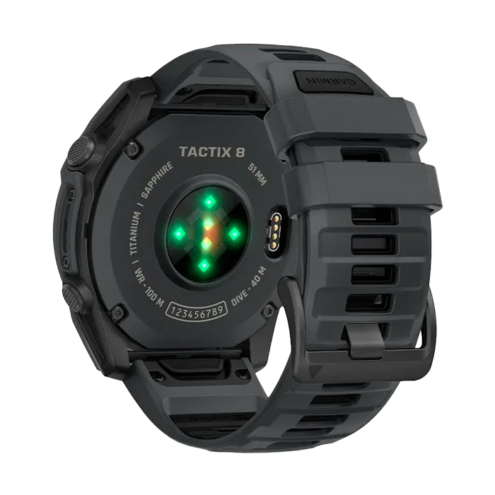 Смарт-часы Garmin Tactix 8 – 51 мм,Amoled Cerakote Sapphire Black