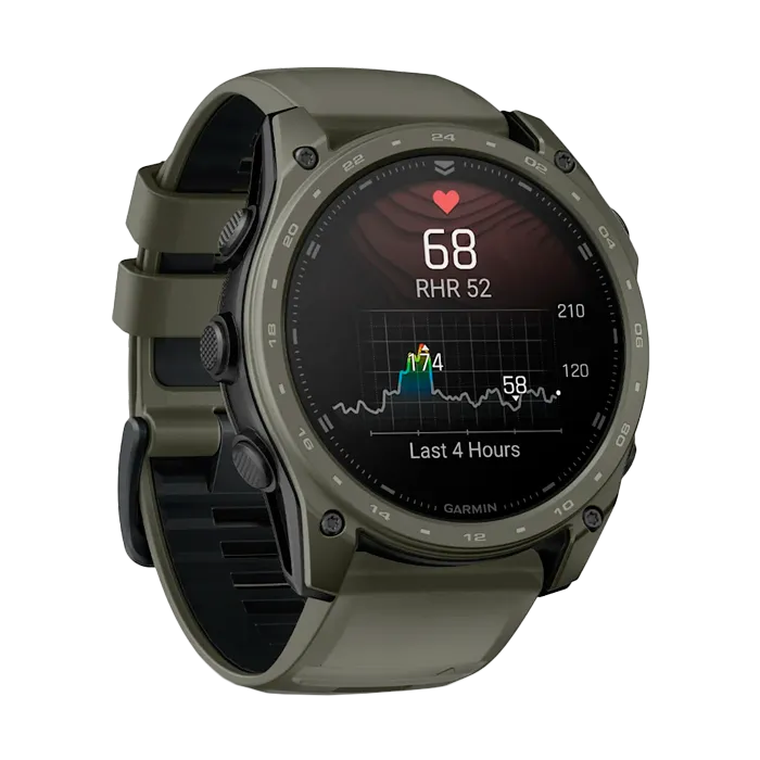 Смарт-часы Garmin Tactix 8 – 51 мм, Amoled Cerakote Sapphire Olive