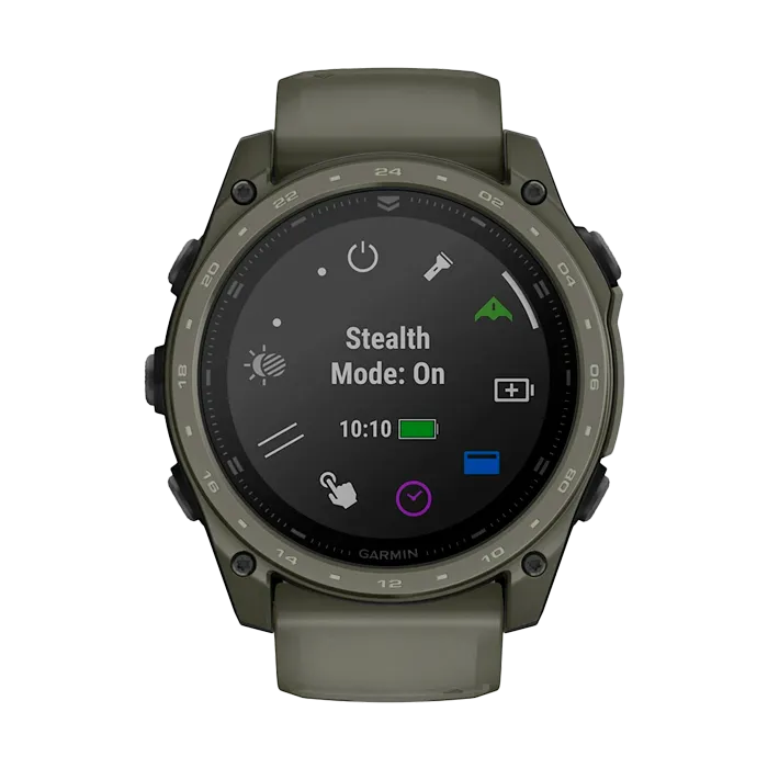 Смарт-часы Garmin Tactix 8 – 51 мм, Amoled Cerakote Sapphire Olive