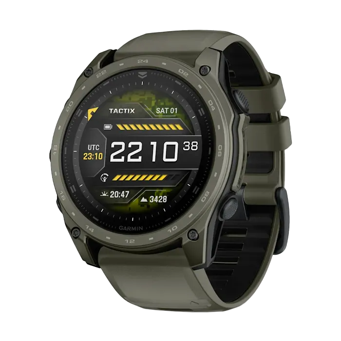Смарт-часы Garmin Tactix 8 – 51 мм, Amoled Cerakote Sapphire Olive