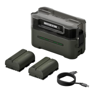 Зарядный кейс Tilta Charging Station Battery Kit для LP-E6P (2 батарейки)