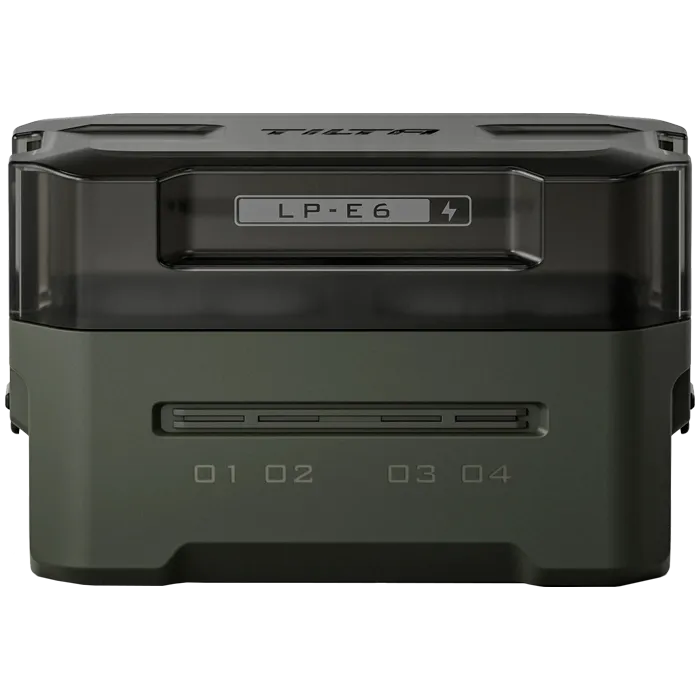 Зарядный кейс Tilta Charging Station Battery Kit для LP-E6P (2 батарейки)