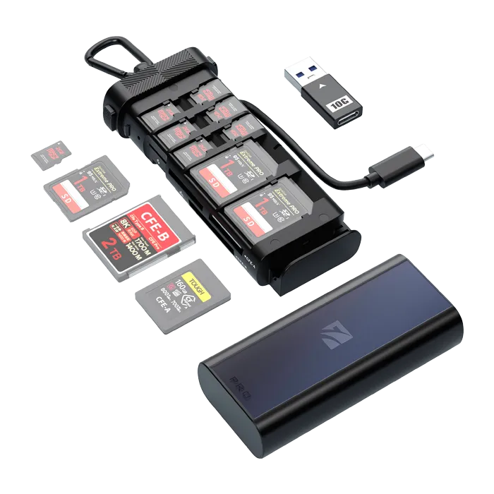 Картридер Freewell PRO Card Reader CF A/B, SD, TF