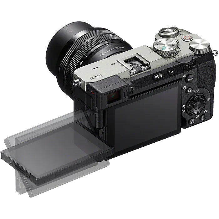 Цифровая фотокамера Sony Alpha a7C II Kit 28–60mm f/4-5.6. Серебристый