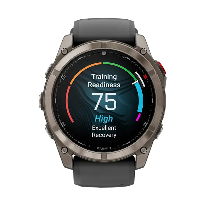 Смарт-часы Garmin Fenix 8 Pro - 51 мм,AMOLED Sapphire, серебристо-серый, графитово-черный сил.рем-к 