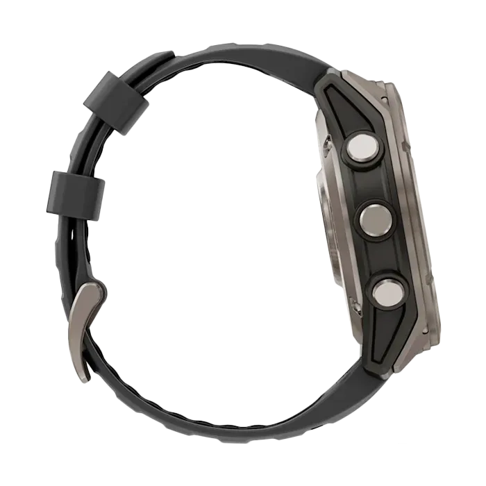 Смарт-часы Garmin Fenix 8 Pro - 51 мм,AMOLED Sapphire, серебристо-серый, графитово-черный сил.рем-к 