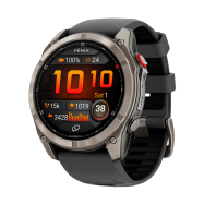 Смарт-часы Garmin Fenix 8 Pro - 51 мм,AMOLED Sapphire, серебристо-серый, графитово-черный сил.рем-к 