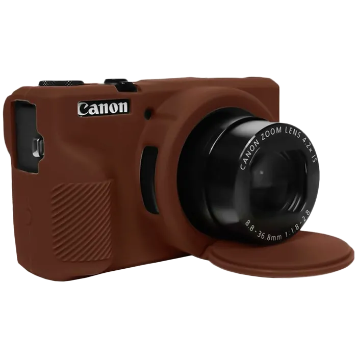 Защитный чехол для фотокамеры Canon PowerShot G7X Mark III Коричневый