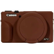 Защитный чехол для фотокамеры Canon PowerShot G7X Mark III Коричневый