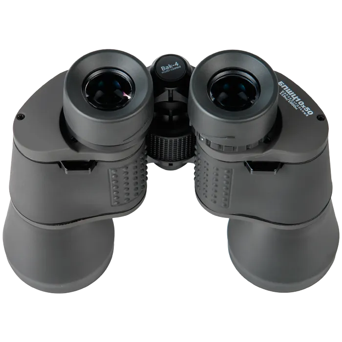 Бинокль Veber Classic БПШЦ 10x50 VRWA широкоугольный, серый