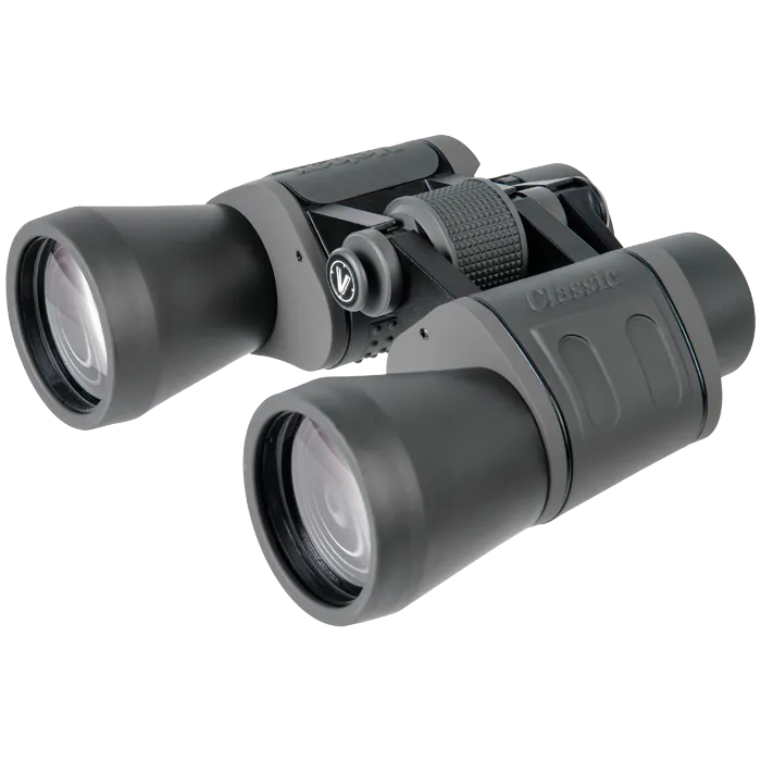 Бинокль Veber Classic БПШЦ 10x50 VRWA широкоугольный, серый