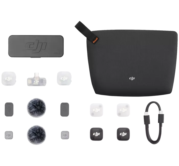 Микрофон DJI Mic Mini 2 (2 TX + 1 Mobile RX + Charging Case)