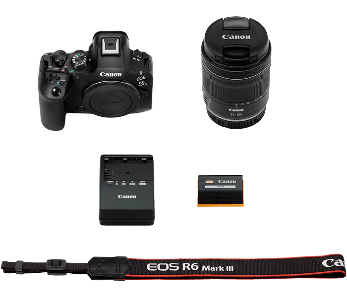 Беззеркальная камера Canon EOS R6 Mark III Kit RF 24-105mm f/4-7.1 IS STM