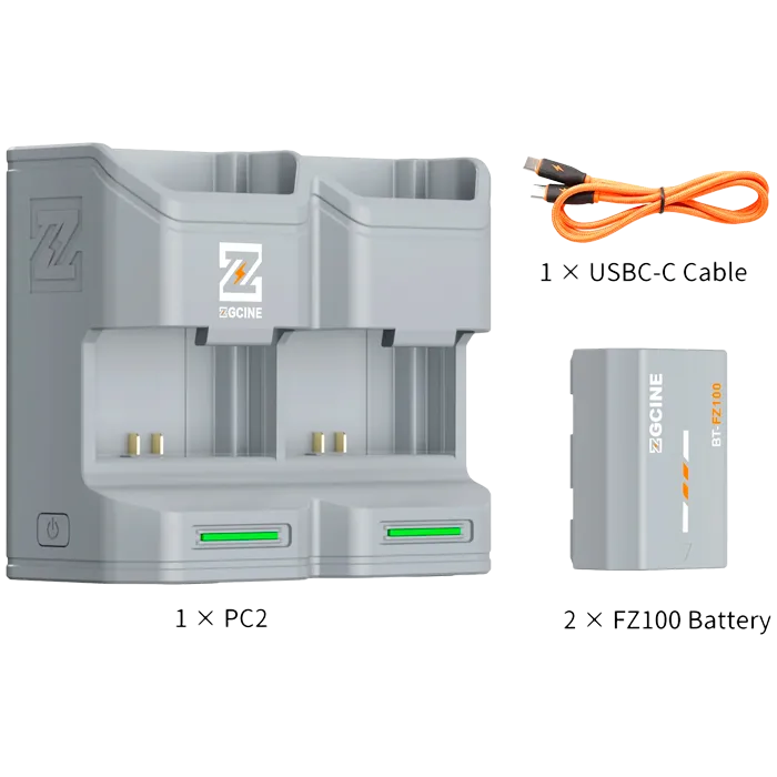 Зарядное устройство ZGCINE PC2-FZ100 Kit2