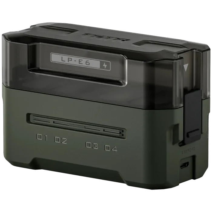 Зарядный кейс Tilta Charging Station Battery Kit для 4х LP-E6P