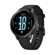 Смарт-часы Garmin Venu 4-41 мм темно-серый с черным ремешком