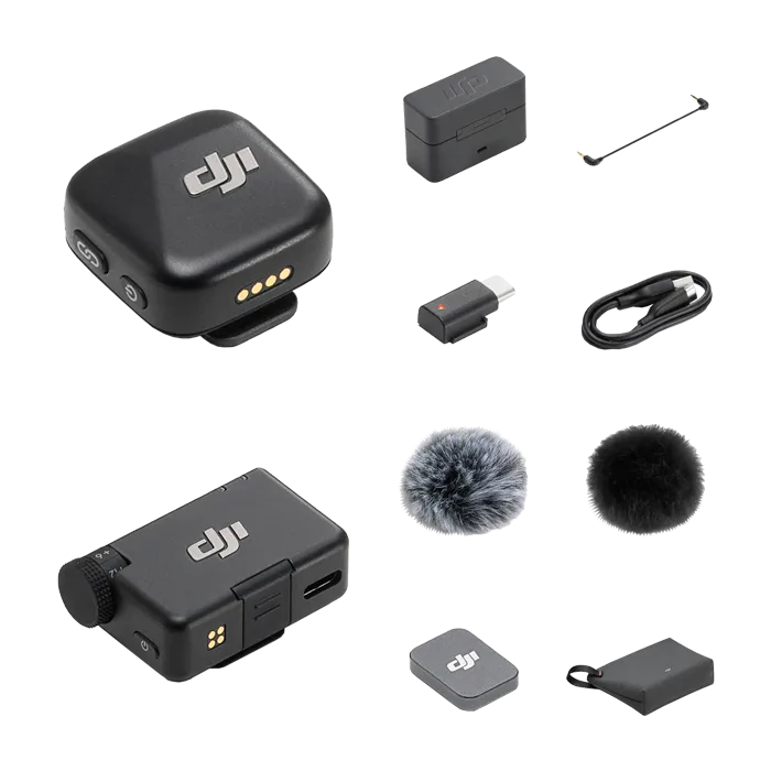 Микрофон DJI Mic Mini 2 (2 TX + 1 RX + Charging Case)