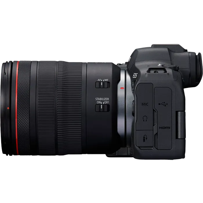 Беззеркальная камера Canon EOS R6 Mark II Kit RF 24-105mm f/4 L IS USM, черный