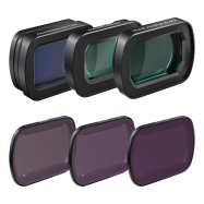 Комплект оптики Freewell CLWND для DJI Osmo Pocket 3 (3 объектива + 3 фильтра)