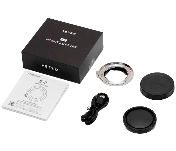 Адаптер объектива Viltrox E-Z для Sony E-mount на Nikon Z-mount