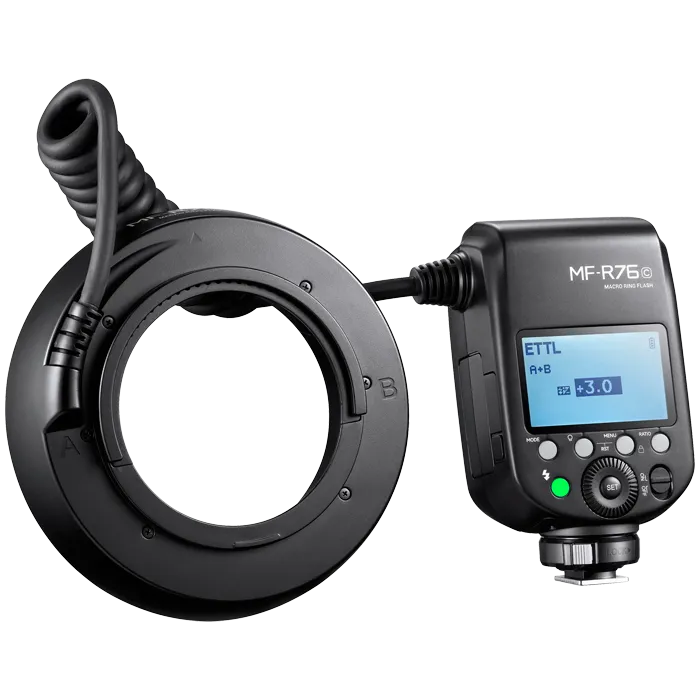 Вспышка для макросъемки Godox MF-R76C TTL для Canon