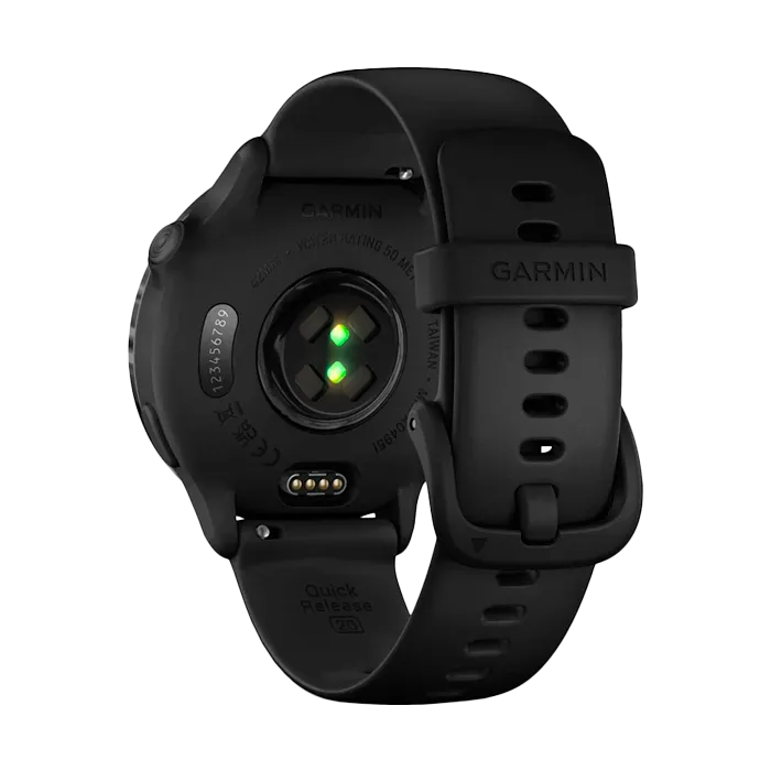 Смарт-часы Garmin Vivoactive 6 темно-серые с черным ремешком