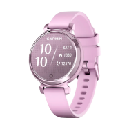 Смарт-часы Garmin Lily 2 с безелем лилового цвета, лиловый силиконовый ремешок