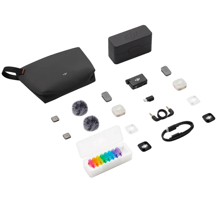 Микрофон DJI Mic Mini 2S (2 TX + 1 RX + Charging Case)