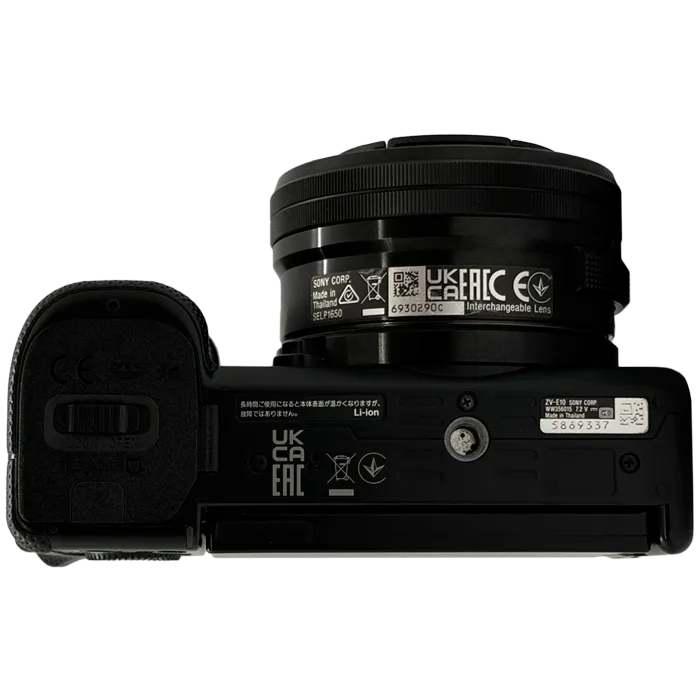 Цифровая фотокамера Sony ZV-E10 Kit 16-50mm. Черный   Б/У
