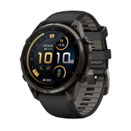 Смарт-часы Garmin Fenix 9 Pro - 47mm Amoled inReach Carbon Gray DLC Titanium with Black