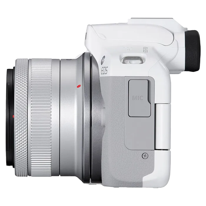 Беззеркальный фотоаппарат Canon EOS R50 Kit RF-S 18-45mm f/4.5-6.3 IS STM Белый