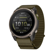 Смарт-часы Garmin Enduro 4 с оливковым ремешком ComfortFit