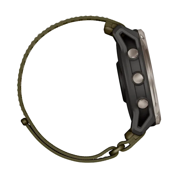 Смарт-часы Garmin Enduro 4 с оливковым ремешком ComfortFit